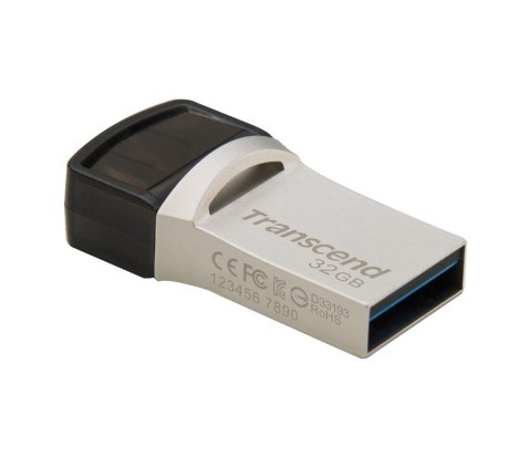MEMORY DRIVE FLASH USB3.1/32GB TS32GJF890S TRANSCEND