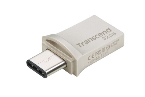 MEMORY DRIVE FLASH USB3.1/32GB TS32GJF890S TRANSCEND