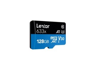 MEMORY MICRO SDXC 128GB UHS-I/W/ADAPTER LSDMI128BB633A LEXAR