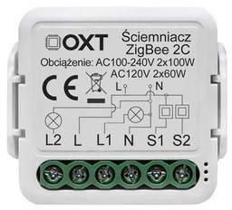 Moduł OXT mini ściemniacz 2 obwody ZigBee TUYA Moduł OXT mini ściemniacz 2 obwody ZigBee TUYA