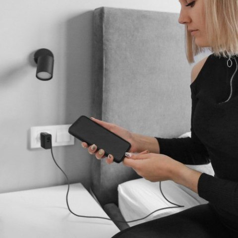 Qoltec 52378 ładowarka do urządzeń przenośnych Laptop, Przenośna konsola do gier, Power bank, Smartfon, Smartwatch, Tablet Czarn Qoltec 52378 ładowarka do urządzeń przenośnych Laptop, Przenośna konsola do gier, Power bank, Smartfon, Smartwatch, Tablet Czarn