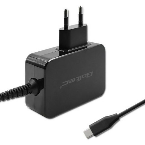 Qoltec 52385 ładowarka do urządzeń przenośnych Laptop, Przenośna konsola do gier, Power bank, Smartfon, Smartwatch, Tablet Czarn
