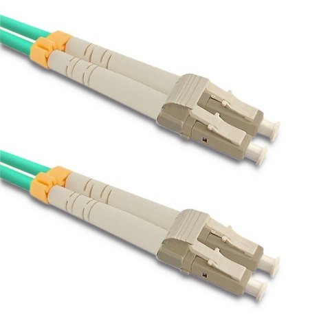 Qoltec 54082 kabel InfiniBand / światłowodowy 20 m LC Kolor Aqua Qoltec 54082 kabel InfiniBand / światłowodowy 20 m LC Kolor Aqua