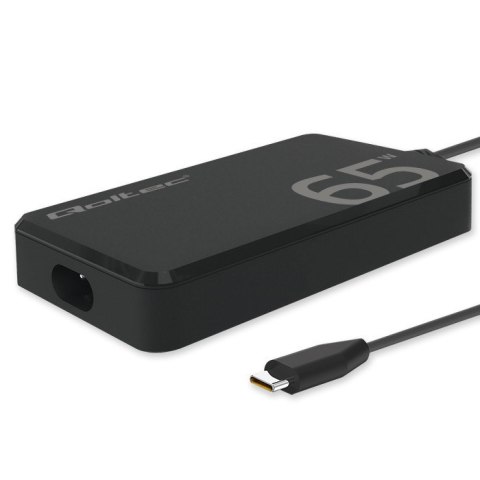 Qoltec Ładowarka sieciowa 65W GaN Super Fast SLIM | PD | 5-20V | 3.25A | USB-C 3.1 | Laptop | MacBook | Smartfon | + kabel Qoltec Ładowarka sieciowa 65W GaN Super Fast SLIM | PD | 5-20V | 3.25A | USB-C 3.1 | Laptop | MacBook | Smartfon | + kabel