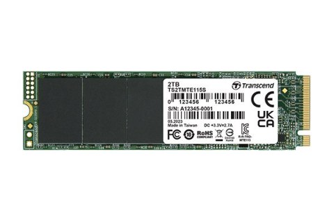 SSD PCIE G4 M.2 1TB/TS1TMTE115S TRANSCEND SSD PCIE G4 M.2 1TB/TS1TMTE115S TRANSCEND