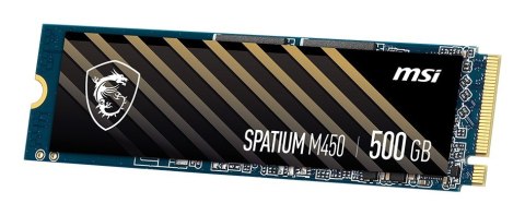 SSD PCIE G4 M.2 NVME 500GB/SPAT. M450 S78-440K380-P83 MSI SSD PCIE G4 M.2 NVME 500GB/SPAT. M450 S78-440K380-P83 MSI