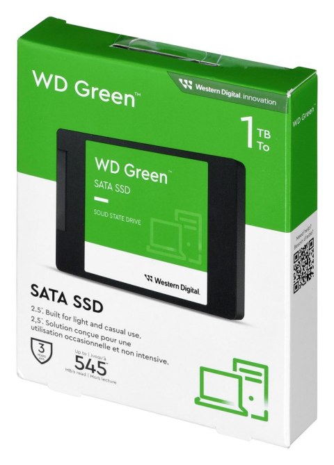 SSD SATA 2.5" 1TB SLC 6GB/S/GREEN WDS100T3G0A WDC SSD SATA 2.5" 1TB SLC 6GB/S/GREEN WDS100T3G0A WDC