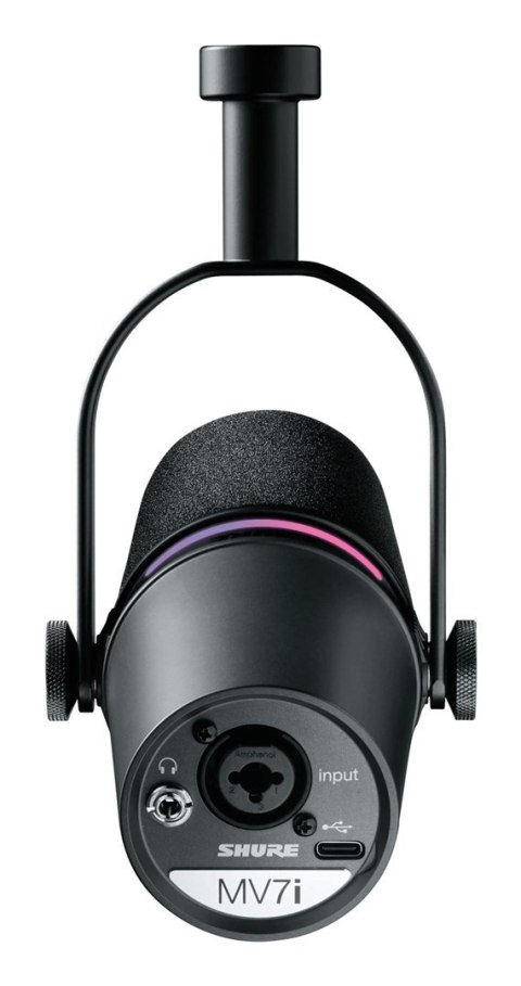 Shure MV7I - inteligentny mikrofon i interfejs Shure MV7I - inteligentny mikrofon i interfejs