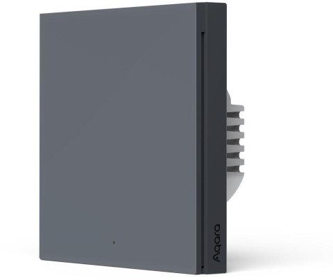 AQARA SMART WALL SWITCH H1 GREY (NO NEUTRAL, SINGLE ROCKER) AQARA SMART WALL SWITCH H1 GREY (NO NEUTRAL, SINGLE ROCKER)