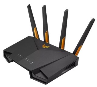 ASUS TUF Gaming AX4200 router bezprzewodowy 2,5 Gigabit Ethernet Dual-band (2.4 GHz/5 GHz) Czarny, Pomarańczowy