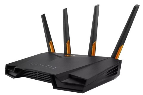ASUS TUF Gaming AX4200 router bezprzewodowy 2,5 Gigabit Ethernet Dual-band (2.4 GHz/5 GHz) Czarny, Pomarańczowy