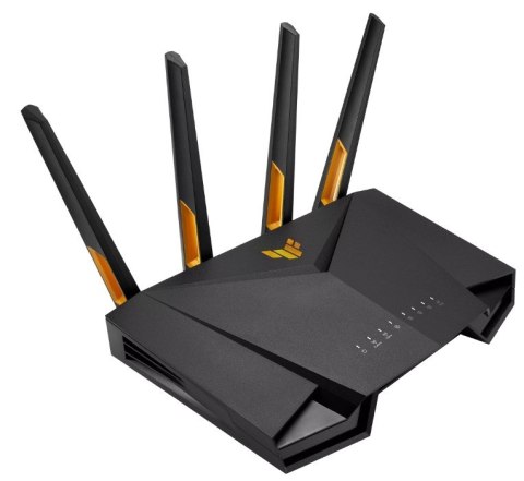 ASUS TUF Gaming AX4200 router bezprzewodowy 2,5 Gigabit Ethernet Dual-band (2.4 GHz/5 GHz) Czarny, Pomarańczowy