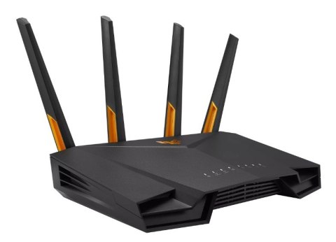 ASUS TUF Gaming AX4200 router bezprzewodowy 2,5 Gigabit Ethernet Dual-band (2.4 GHz/5 GHz) Czarny, Pomarańczowy
