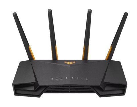 ASUS TUF Gaming AX4200 router bezprzewodowy 2,5 Gigabit Ethernet Dual-band (2.4 GHz/5 GHz) Czarny, Pomarańczowy