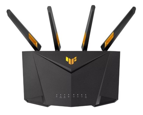 ASUS TUF Gaming AX4200 router bezprzewodowy 2,5 Gigabit Ethernet Dual-band (2.4 GHz/5 GHz) Czarny, Pomarańczowy
