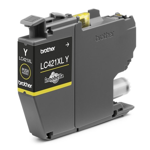Brother LC421XLY nabój z tuszem 1 szt. Oryginalny Żółty