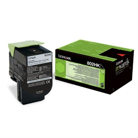 Lexmark Toner 80C2HKE Black Lexmark Toner 80C2HKE Black