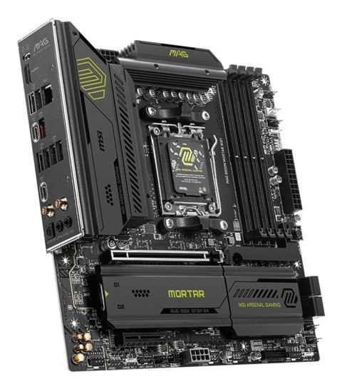 MSI MAG B850M MORTAR WIFI płyta główna AMD B850 Gniazdo AM5 micro ATX MSI MAG B850M MORTAR WIFI płyta główna AMD B850 Gniazdo AM5 micro ATX