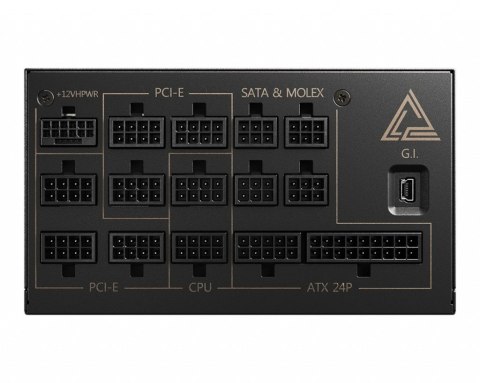 MSI MEG AI1300P PCIE5 moduł zasilaczy 1300 W 24-pin ATX ATX Czarny MSI MEG AI1300P PCIE5 moduł zasilaczy 1300 W 24-pin ATX ATX Czarny
