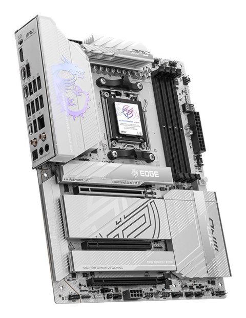 MSI MPG X870E EDGE TI WIFI płyta główna AMD X870E Gniazdo AM5 ATX MSI MPG X870E EDGE TI WIFI płyta główna AMD X870E Gniazdo AM5 ATX