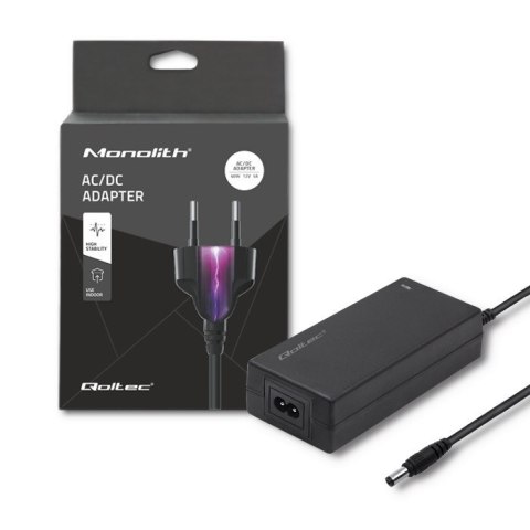 QOLTEC 50796 ZASILACZ DO NOTEBOOKA 60W 12V 5A 5.5X2.1 + POWER CABLE QOLTEC 50796 ZASILACZ DO NOTEBOOKA 60W 12V 5A 5.5X2.1 + POWER CABLE
