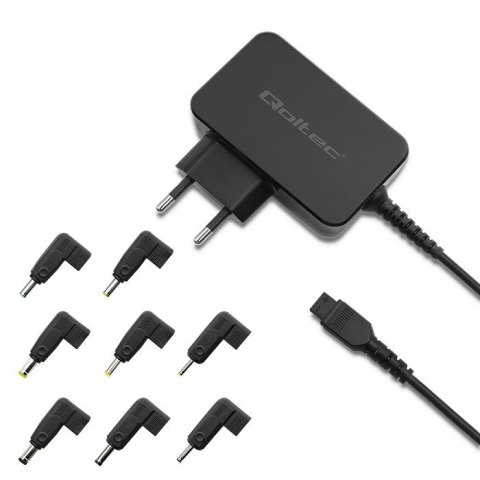 Qoltec Uniwersalny zasilacz do laptopa 30W | Automatyczny | MultiPlug | 8 wtyczek Qoltec Uniwersalny zasilacz do laptopa 30W | Automatyczny | MultiPlug | 8 wtyczek