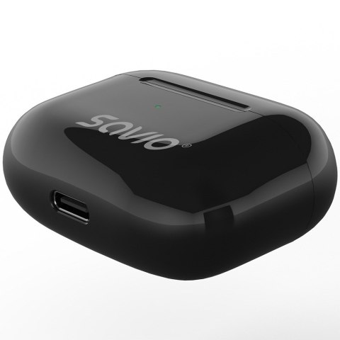 SAVIO SŁUCHAWKI BEZPRZEWODOWE BLUETOOTH TWS-02 PRO SAVIO SŁUCHAWKI BEZPRZEWODOWE BLUETOOTH TWS-02 PRO