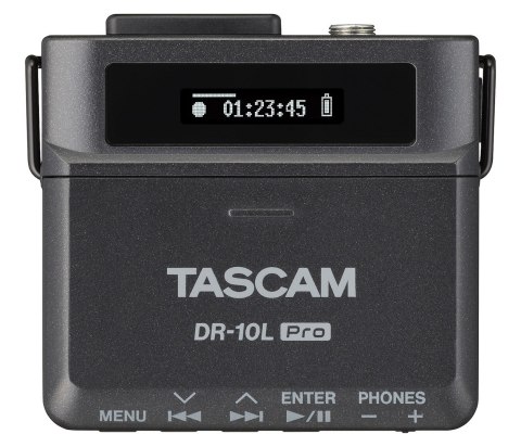 Tascam DR-10L Pro - cyfrowy rejestrator z mikrofonem krawatowym