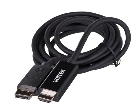 UNITEK KABEL DisplayPort 1.2, HDMI, 4K@60HZ, 1,8M, V1608A UNITEK KABEL DisplayPort 1.2, HDMI, 4K@60HZ, 1,8M, V1608A