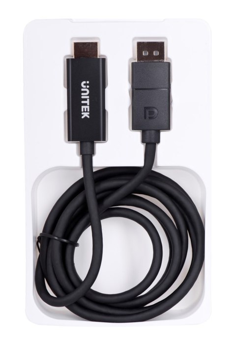 UNITEK KABEL DisplayPort 1.2, HDMI, 4K@60HZ, 1,8M, V1608A UNITEK KABEL DisplayPort 1.2, HDMI, 4K@60HZ, 1,8M, V1608A