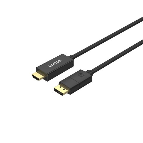 UNITEK KABEL DisplayPort 1.2, HDMI, 4K@60HZ, 1,8M, V1608A UNITEK KABEL DisplayPort 1.2, HDMI, 4K@60HZ, 1,8M, V1608A