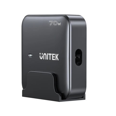 UNITEK ŁADOWARKA BIURKOWA GAN 70W 2XUSB-A 2XUSB-C UNITEK ŁADOWARKA BIURKOWA GAN 70W 2XUSB-A 2XUSB-C
