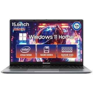 Blackview AceBook-6 N150 15.6"FHD 16GB SSD512 BT Win11 Gray