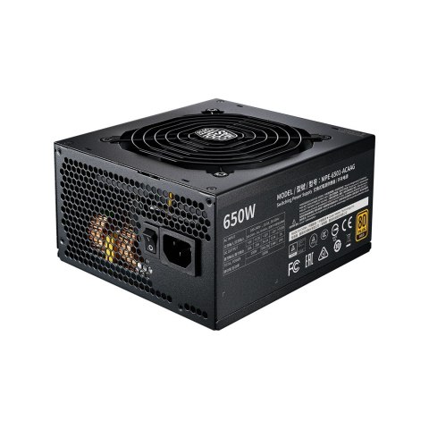 COOLER MASTER ZASILACZ MWE GOLD-V2 650W 80+ GOLD MODULARNY MPE-6501-AFAAG-EU COOLER MASTER ZASILACZ MWE GOLD-V2 650W 80+ GOLD MODULARNY MPE-6501-AFAAG-EU