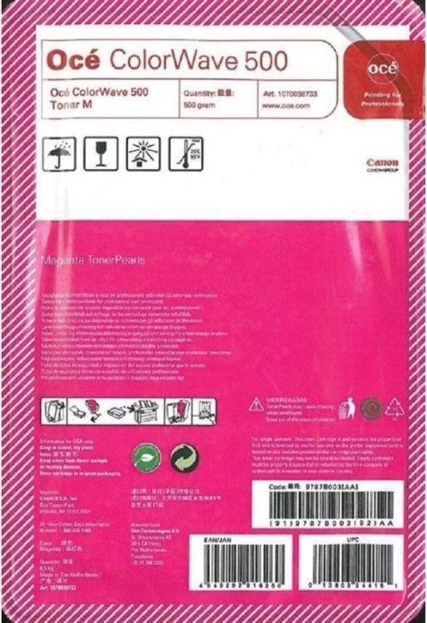 Canon OCE ColorWave 500 kaseta z tonerem 1 szt. Oryginalny Purpurowy Canon OCE ColorWave 500 kaseta z tonerem 1 szt. Oryginalny Purpurowy