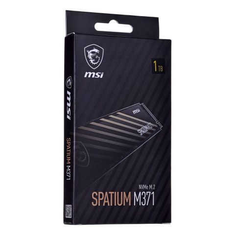 Dysk SSD MSI SPATIUM M371 NVMe M.2 1TB Dysk SSD MSI SPATIUM M371 NVMe M.2 1TB