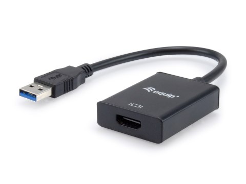 Equip 133385 zewnętrzna karta graficzna usb 1920 x 1080 px Czarny