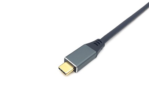 Equip 133416 adapter kablowy 2 m USB Type-C HDMI Typu A (Standard) Szary, Czarny