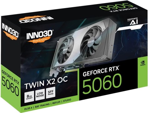 Karta graf. INNO3D RTX 5060 Twin X2 OC 8GB Karta graf. INNO3D RTX 5060 Twin X2 OC 8GB