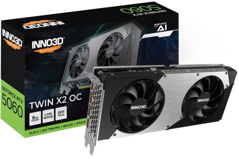 Karta graf. INNO3D RTX 5060 Twin X2 OC 8GB Karta graf. INNO3D RTX 5060 Twin X2 OC 8GB