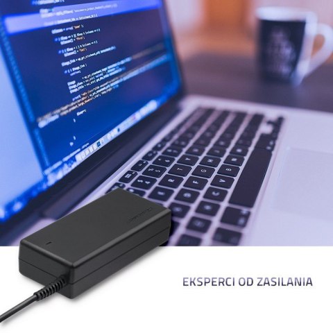 Qoltec 50089.90W adapter zasilający/ inwentor Wewnętrzna Czarny