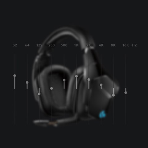 SŁUCHAWKI LOGITECH WL G935 SŁUCHAWKI LOGITECH WL G935