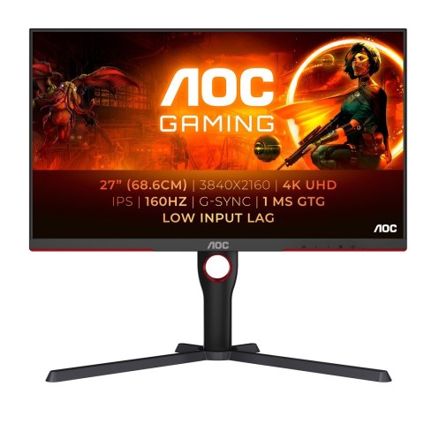 U27G3X 27IN IPS/3840X2160 16:9 1 MS SCHWARZ/ROT U27G3X 27IN IPS/3840X2160 16:9 1 MS SCHWARZ/ROT