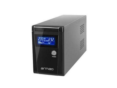 Zasilacz awaryjny Armac UPS OFFICE LINE-INTERACTIVE O/650F/LCD Zasilacz awaryjny Armac UPS OFFICE LINE-INTERACTIVE O/650F/LCD