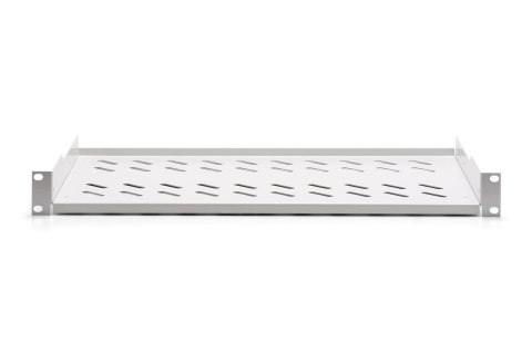 1U fixed shelf for racks from 400 mm depth45x483x250 mm, up to 15 kg, grey (RAL 7035) 1U fixed shelf for racks from 400 mm depth45x483x250 mm, up to 15 kg, grey (RAL 7035)