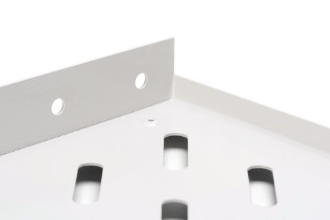 1U fixed shelf for racks from 400 mm depth45x483x250 mm, up to 15 kg, grey (RAL 7035) 1U fixed shelf for racks from 400 mm depth45x483x250 mm, up to 15 kg, grey (RAL 7035)