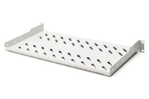 1U fixed shelf for racks from 400 mm depth45x483x250 mm, up to 15 kg, grey (RAL 7035) 1U fixed shelf for racks from 400 mm depth45x483x250 mm, up to 15 kg, grey (RAL 7035)