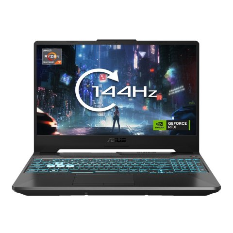 ASUS FA506NCR-WH71 Ryzen 7 7435HS 15.6" FHD 144Hz 16GB SSD512 BT BLKB Geforce RTX 3050 4GB Win11 Graphite Black (REPACK) 2Y ASUS FA506NCR-WH71 Ryzen 7 7435HS 15.6" FHD 144Hz 16GB SSD512 BT BLKB Geforce RTX 3050 4GB Win11 Graphite Black (REPACK) 2Y