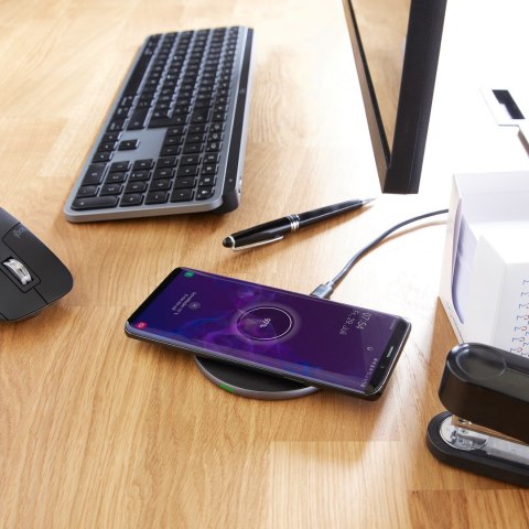 Intenso BA2 Smartfon Czarny, Srebrny USB Bezprzewodowe ładowanie Szybkie ładowanie Wewnętrzna
