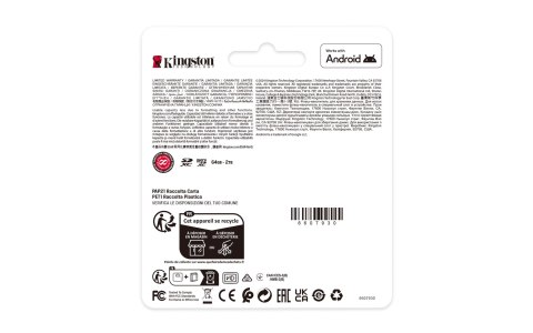 KINGSTON microSDXC 128GB Canvas Select Plus Gen3
